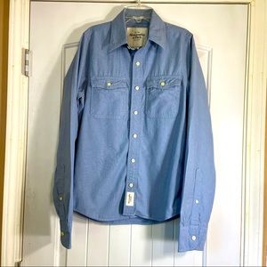 Abercrombie & Fitch - Men's Long-Sleeve Button Down Shirt Sz Small